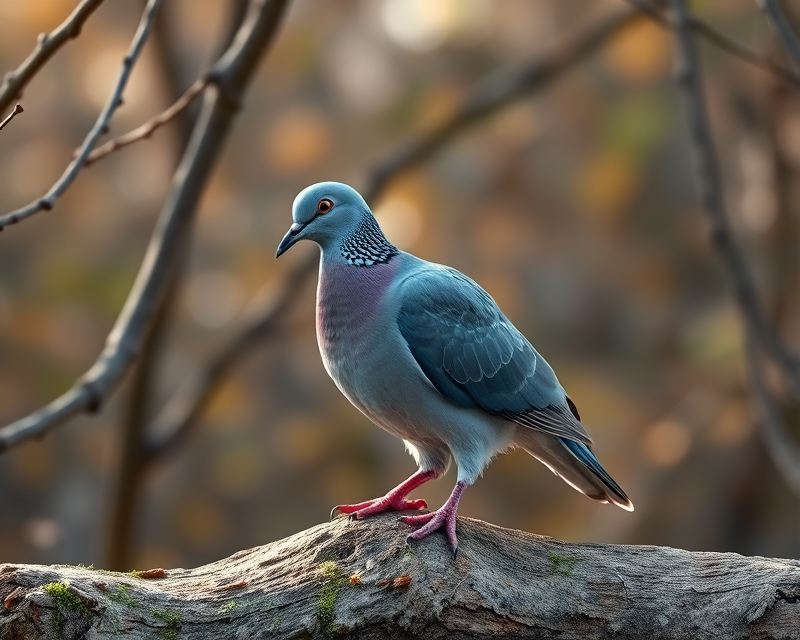 blue, dove