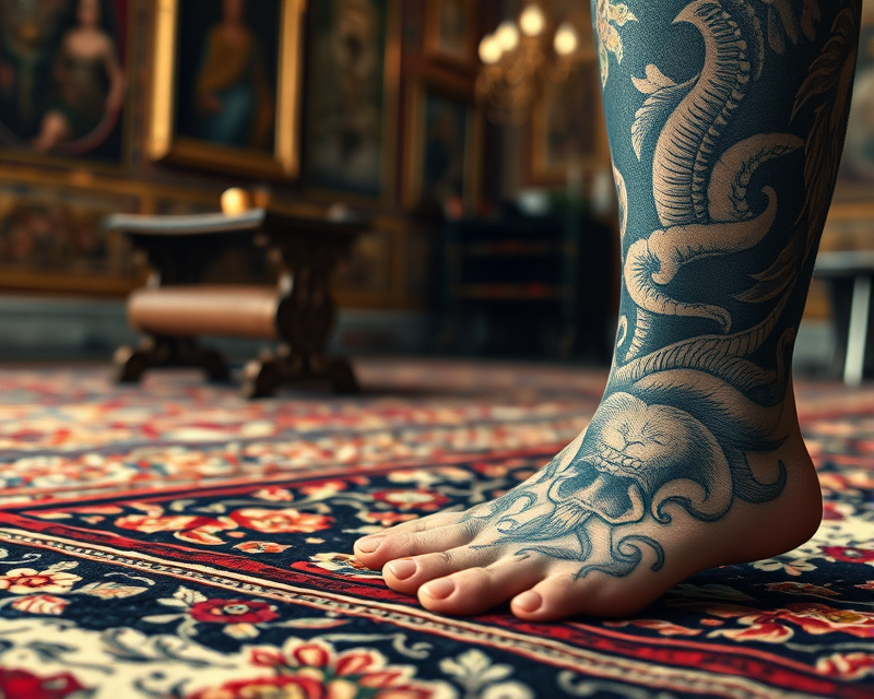 carpet, tattoo