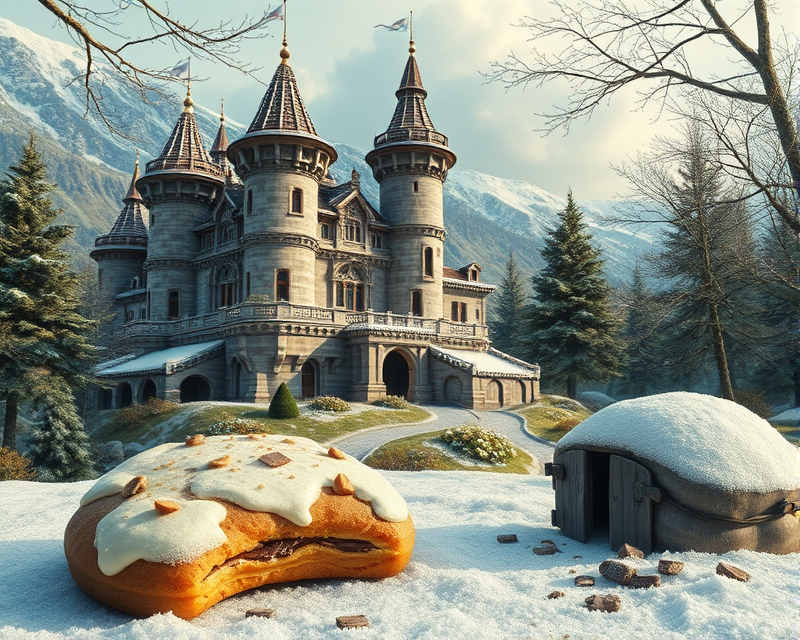 castle, cookie