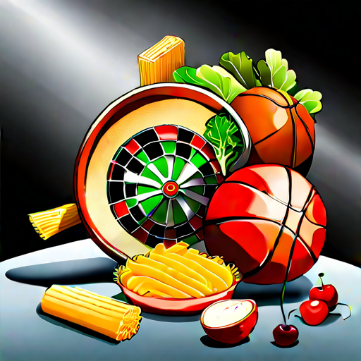 dartboard, cabbage, truck, taxi, pasta, airplane, orange, basketball, snake, cherry