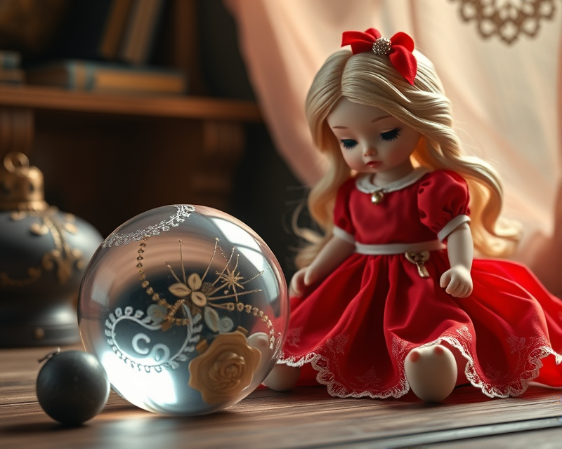 doll, ball