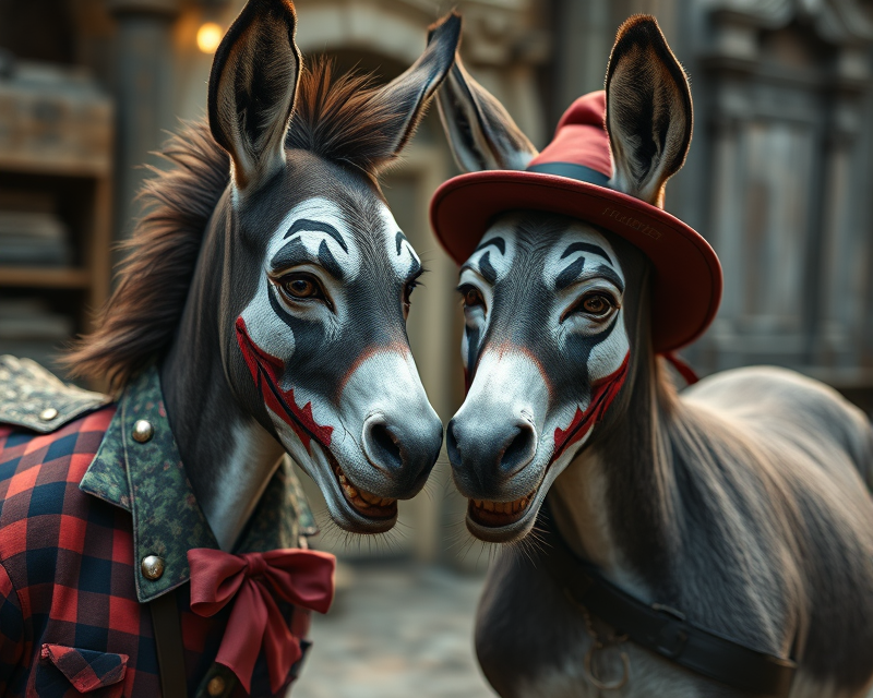 donkey, joker