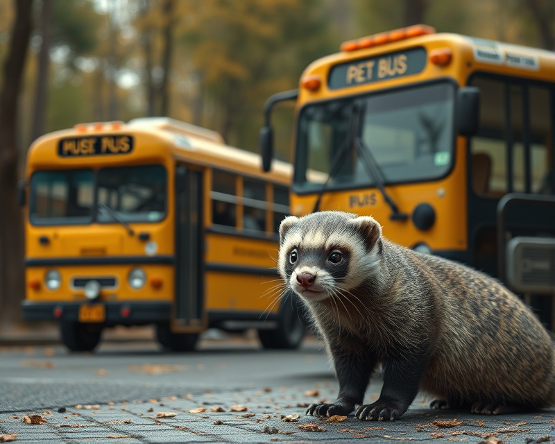 ferret, bus