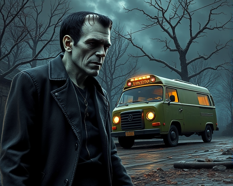 frankenstein, van