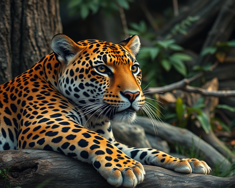 log, jaguar