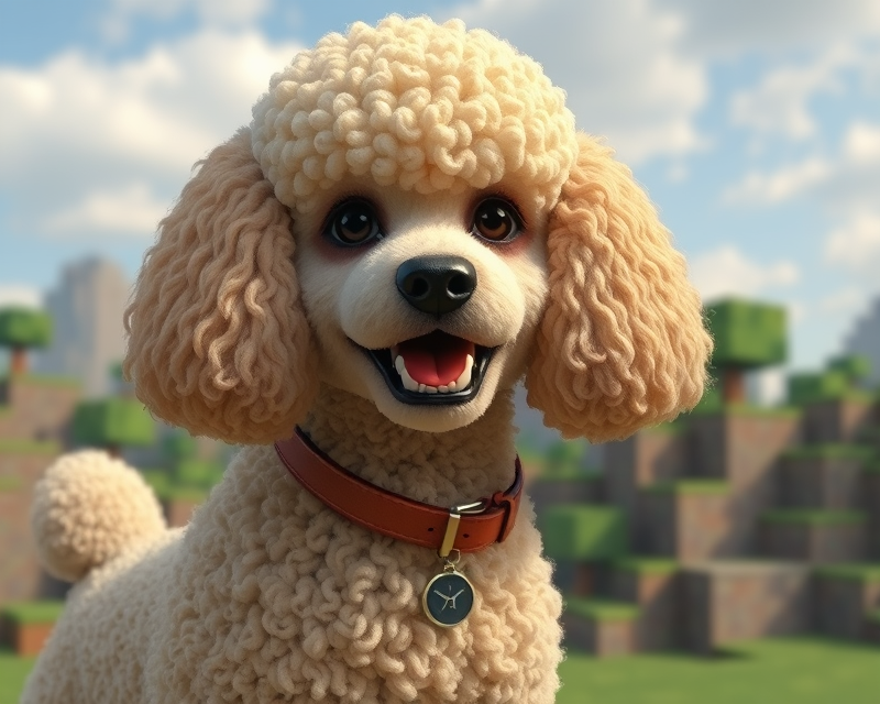 minecraft, poodle