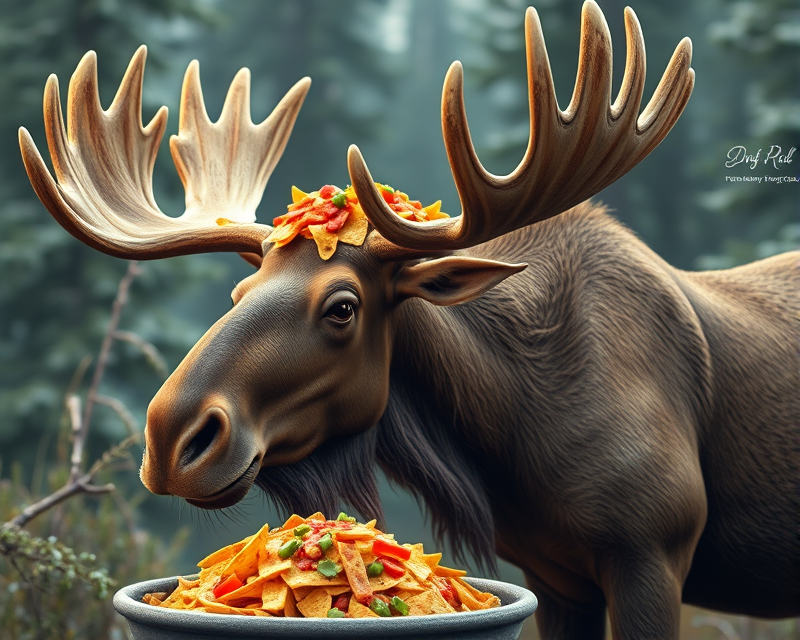 moose, nachos