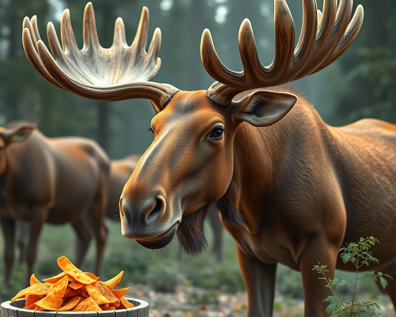 moose, nachos