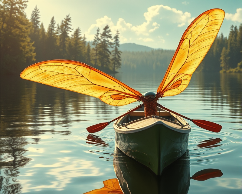 moth, kayak