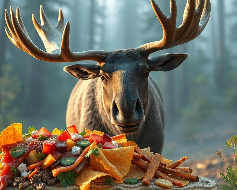 nachos, moose