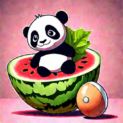 peach, sword, flower, egg, pokeball, panda, watermelon, lettuce, monkey, skateboard