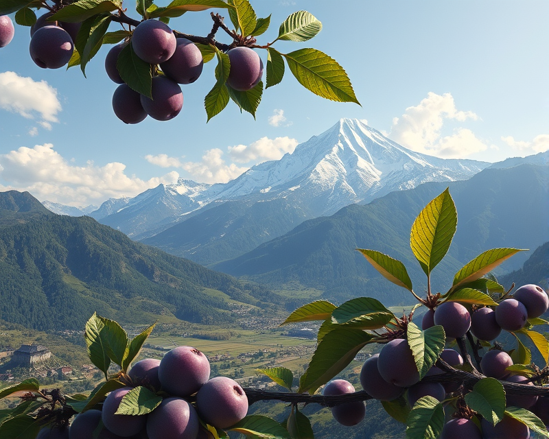 plum, mountain