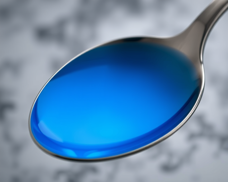 spoon, blue