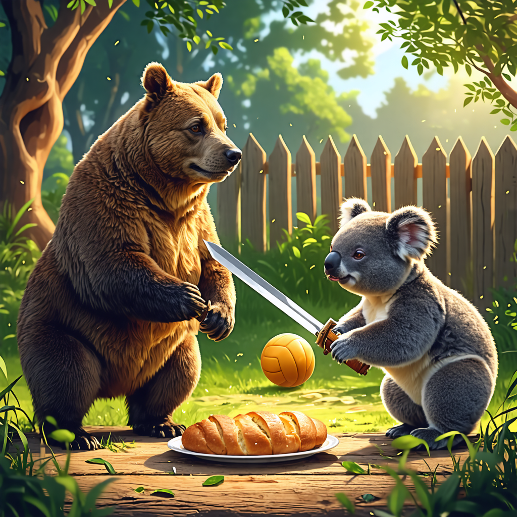 sword, dog, fence, bear, bread, ghost, plate, cup, volleyball, koala