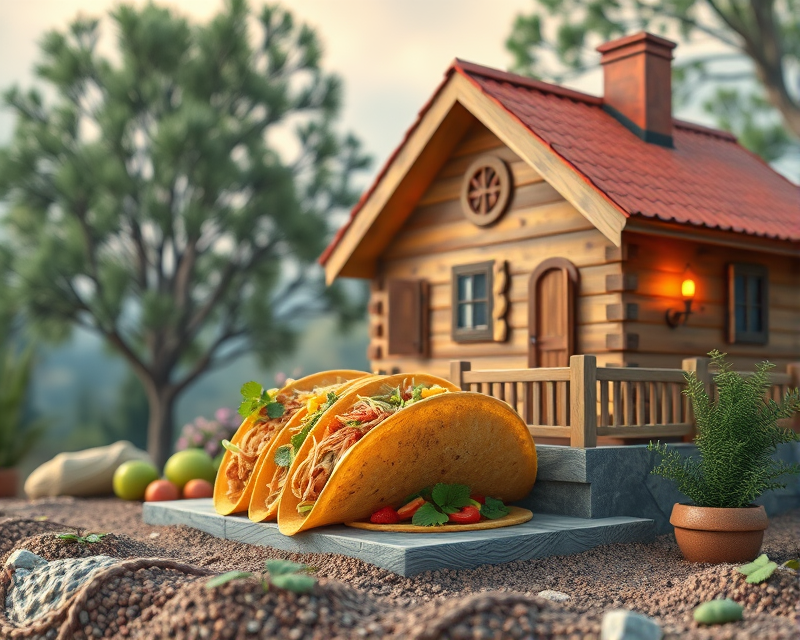 taco, house