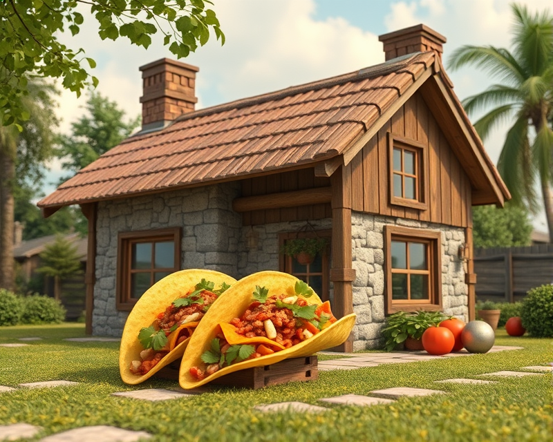 taco, house