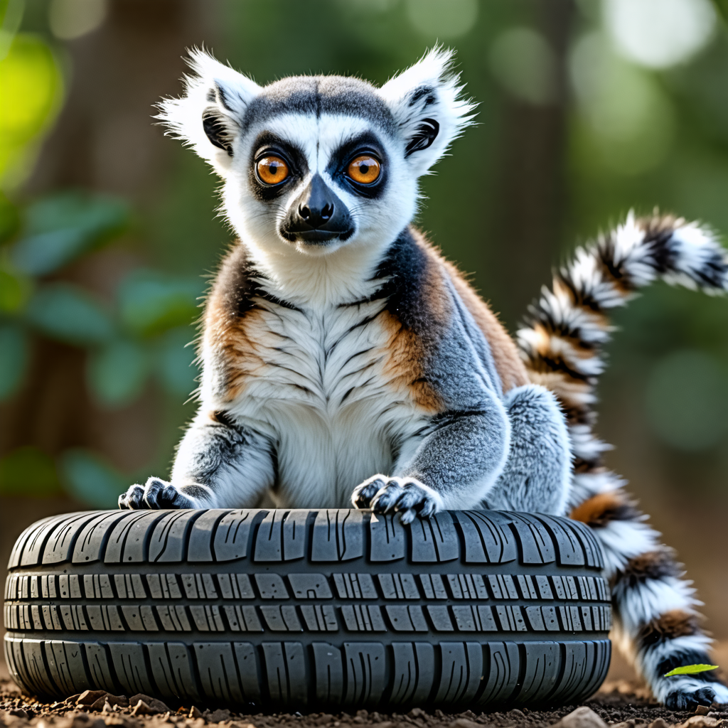 tire, lemur