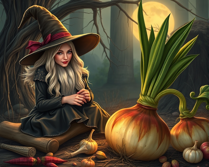 witch, turnip