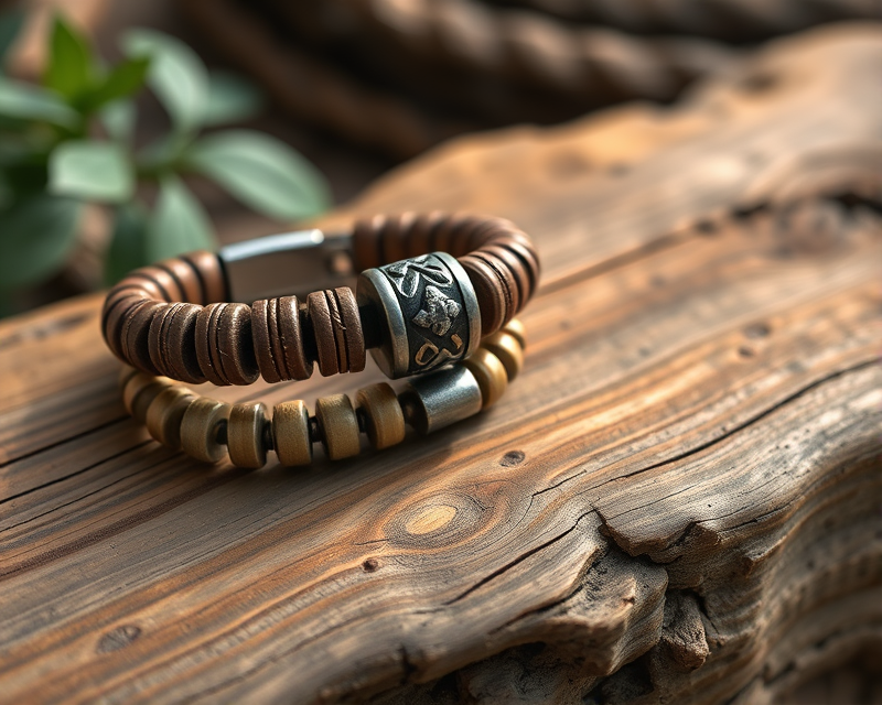 wood, bracelet